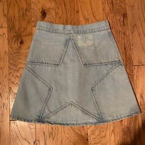 Understated Leather skirt